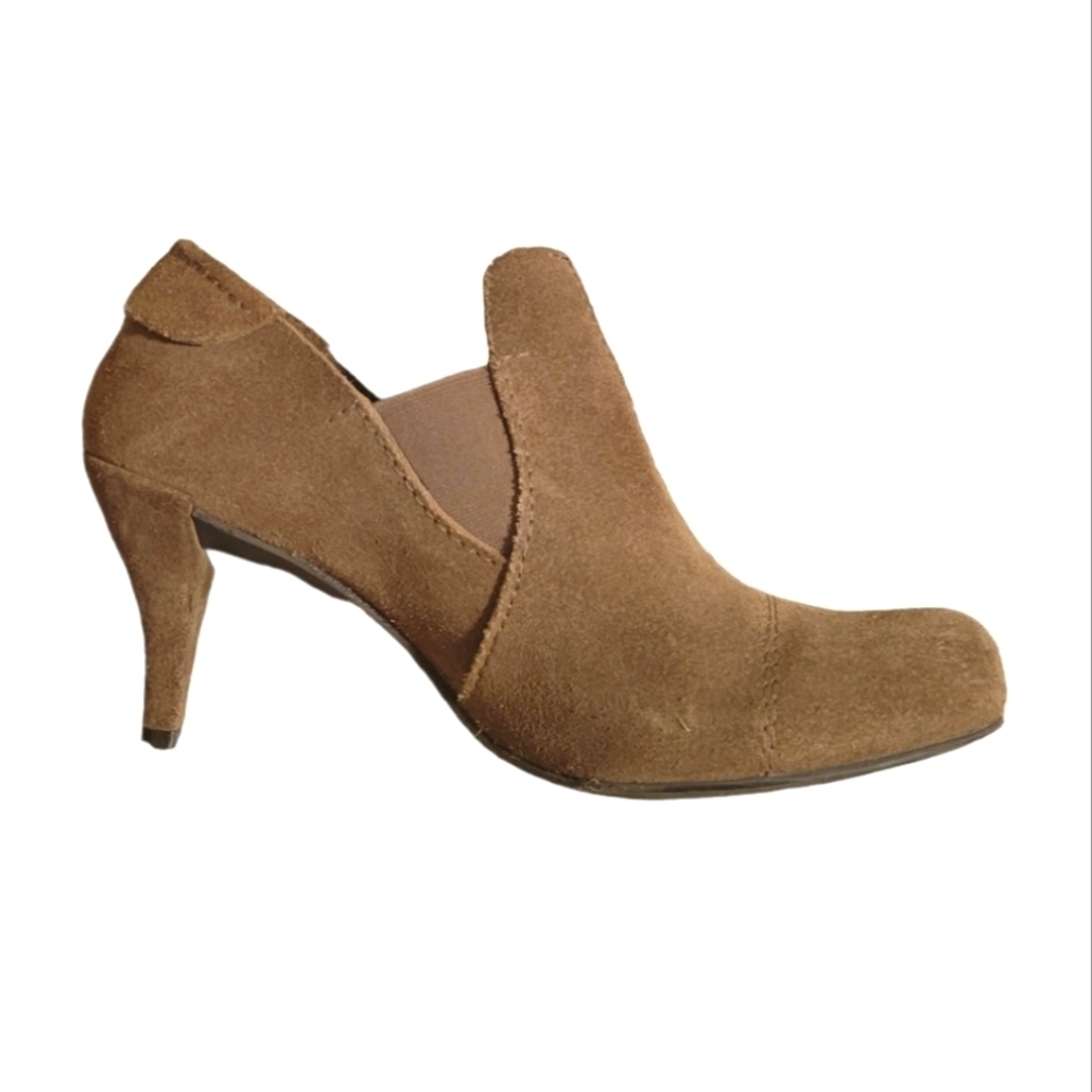 PEDRO GARCIA suede leather pump heel ankle boot size 37 EU and 6.5 US